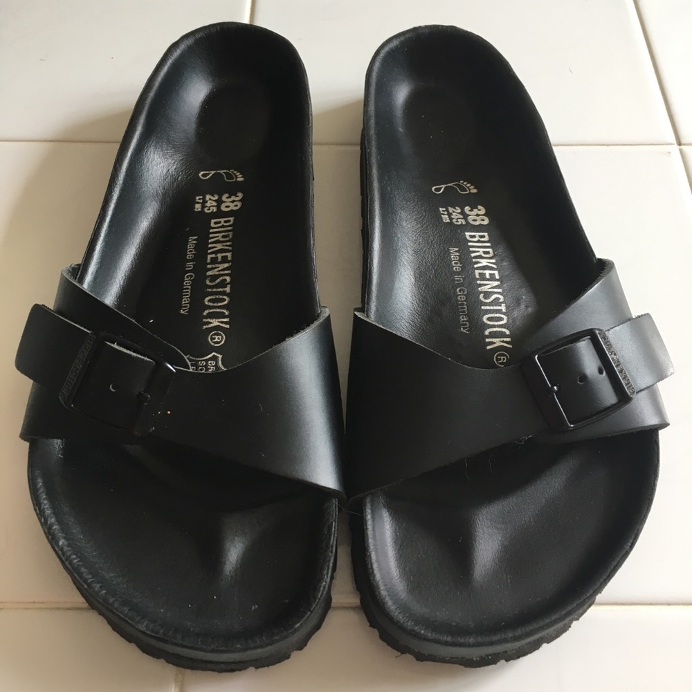 Leather Birkenstock Madrid Size 38